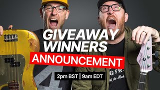 The 54000 Bass Giveaway  Winners Announcement [upl. by Resor]