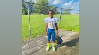 8U Miramar Wolverines vs Hallandale Chargers  28 0  2023 2024 Football  4  Legend Fun Fitness [upl. by Argent]