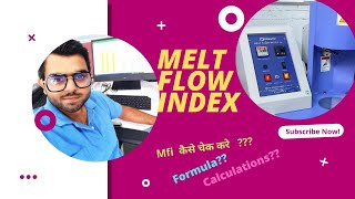 Melt flow index testing PP material [upl. by Agnew]