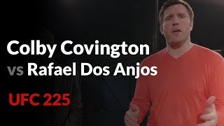 Chael Sonnen breaks down Colby Covington vs Rafael dos Anjos [upl. by Noryk]