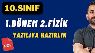 10Sınıf Fizik 1Dönem 2Yazılı Soruları  Tüm Senaryolar  10Sınıf Fizik [upl. by Yhtak]