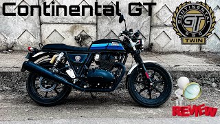 GT CONTINENTAL 650 Review  Cafe Racer Continental Gt 650 [upl. by Artenek]