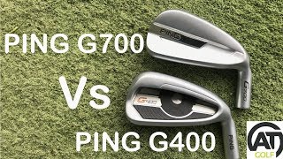 PING G700 v PING G400 IRONS [upl. by Hulbert389]