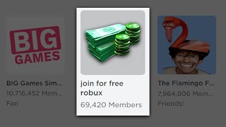 i made a group that gives you robux [upl. by Irvin120]