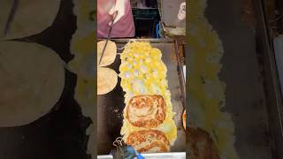 台湾煎饼果子Taiwanese Street Food Pancake taiwan food asianfood yummystreetfood [upl. by Nyar]