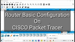 Cisco Packet tracer Router configuration step by step [upl. by Xerxes]