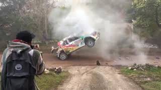 Marco Bulacia Crash Rally Argentina 2019 [upl. by Oibesue349]