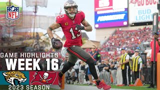 Jacksonville Jaguars vs Tampa Bay Buccaneers Game Highlights  NFL 2023 Week 16 [upl. by Frederic534]