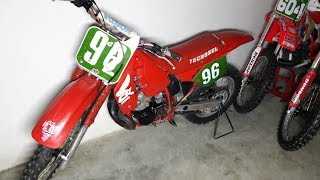 Honda CR 250R 1988  Total Rebuild Restauro Totale [upl. by Nugesulo323]