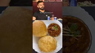 Virat Kohli’ Favourite Chole Batura Recipe viratkohli curlytales shorts [upl. by Ahsenod]