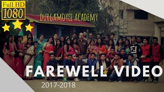 Durgamoyee academy Farewell Batch 20172018√ [upl. by Akienom]