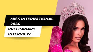 Miss International 2024 Preliminary Interview Competition Part 3 [upl. by Nelleus831]