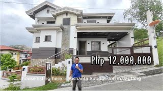 5 Bedroom 3Storey House amp Lot in Talisay City  Kishanta Subdivision [upl. by Jazmin]