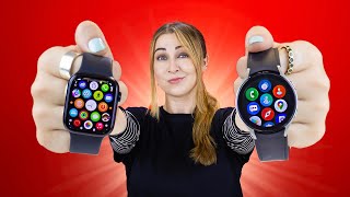 Apple Watch Series 7 VS Galaxy Watch 4 [upl. by Betta]