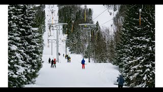 The Beauty of The Snow  Ski Lift  Ski Resort  Canada [upl. by Michelle875]