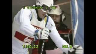 G Slalom WCup Are 1981 part2 Стенмарк [upl. by Danit342]