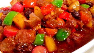 PORK MENUDO SPECIAL RECIPE FOR FIESTA AND ALL OCCASIONS [upl. by Silvan]