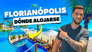 ¡Dónde alojarse en FLORIANÓPOLIS ¡Los mejores barrios playas regiones y hoteles para hospedarse [upl. by Christiano]