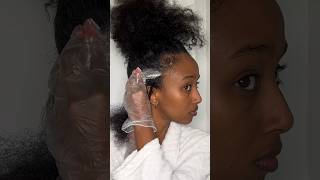 BUTTERING MY SCALP 🧈🧖🏽‍♀️WASH DAY  grwm curlyhair blackgirlhair hairtreatment naturalhair [upl. by Shayn]