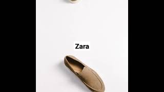 sporty leather loafers zara [upl. by Olsson912]