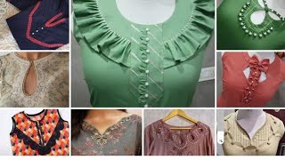 Beautiful Neck Design Ideas 2024 New neck design for kurtis kameez neck design [upl. by Hceicjow]