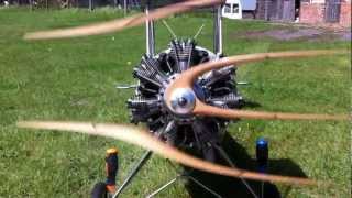 Evolution 7 Cylinder Radial Engine for RC Aircraft  Aeroplane Review by RC Flyer Magazine [upl. by Mariana199]