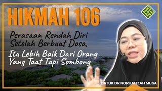 Ceramah Terbaik Datuk Dr Ustazah Norhafizah Musa Pengajian Kitab Hikam Rasa berhajat Kepada Allah [upl. by Apoor]