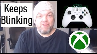 Fix XBOX One Controller Keeps BLINKING Wont Connect Pair to Game Console X S Flashing Repeatedly [upl. by Eenel]