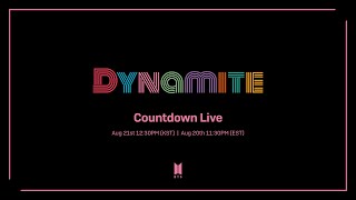 BTS 방탄소년단 Dynamite Countdown Live ENG [upl. by Zzabahs143]