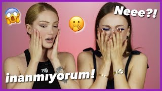 DANLA BİLİÇ İLE MAKYAJ ÇANTALARIMIZI DEĞİŞTİRDİK 💄 [upl. by Ahsuatal]