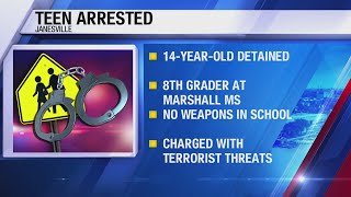 14yearold charged with terrorist threats at Janesville middle school [upl. by Haisa703]