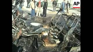 Two dead five wounded when bomb explodes on minibus [upl. by Eiramnaej]