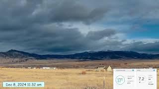 Weathercam timelapse Dec 8 2024 [upl. by Stauffer]