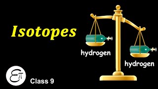 Isotopes and Isobars  Structure of Atom  10  in Hindi for Class 9 Science NCERT [upl. by Sauncho]