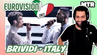 Italy Eurovision 2022 Reactionalysis reaction  Music Teacher analyses the Italian Entry Brividi [upl. by Haibot751]