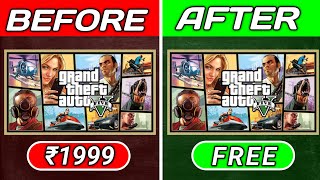 How to Download GTA 5 Free in Pc  Only in 5 Mins [upl. by Aicilanna876]