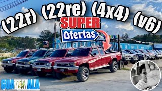 ‼️OFERTAS VENDO TOYOTAS EN GUATEMALA 🇬🇹  CUÁNTO CUESTA UN TOYOTA PICKUP EN GUATE‼️ [upl. by Eesdnil310]