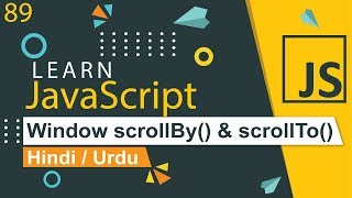 JavaScript scrollBy amp scrollTo Tutorial in Hindi  Urdu [upl. by Rockwood]