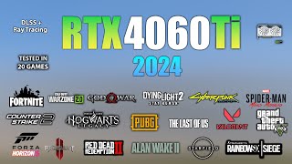 RTX 4060 Ti  Test in 20 Games in Late 2023  RTX 4060 Ti Gaming [upl. by Aniral]