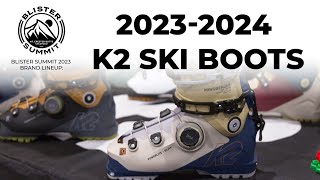 2024 K2 Ski Boots  Blister Summit Brand Lineup [upl. by Teerprah]