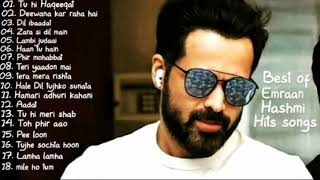 Emraan Hashmi best of hits songs [upl. by Izmar]