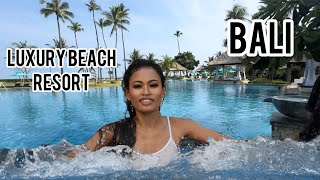 Room Tour  luxury Beach Resort Bali near the airport  Patra Bali Resort Hereisionel [upl. by Toy]