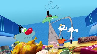 Oggy and the Cockroaches  Mind the Giant S04E23 BEST CARTOON COLLECTION  New Episodes in HD [upl. by Ninaj]