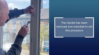 The Window Mechanism Opener In Use  Live Opening [upl. by Mayce]