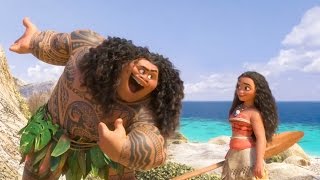 Moana  Youre Welcome  Dwayne Johnson Sings  official FIRST LOOK clip 2016 Disney Animation [upl. by Enilrek]