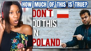 African Reacts to This is What You Should Not Do In POLAND  STILL SHOCKED [upl. by Beal]