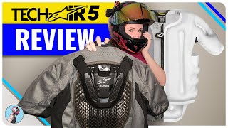 Alpinestars Tech Air 5 COMPREHENSIVE REVIEW  All riders need this WATCH UNTIL THE END FOR BLOOPERS [upl. by Ede677]