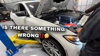 TRYING TO SEE WHATS WRONG WITH THE M340i‼️🤔 [upl. by Ridgley]