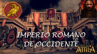 Imperio Romano de Occidente  Cap 3  Total War Attila [upl. by Saidel]