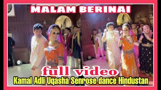 Sweetnya Kamal Adli Uqasha Senrose dance Hindustan [upl. by Inahpets253]